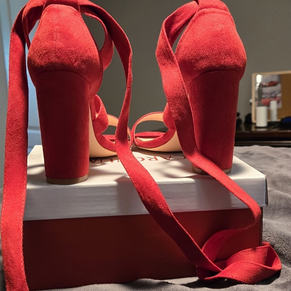 SOLD CARCUUME Strappy Heels for Women #523 - Picture 7 of 12
